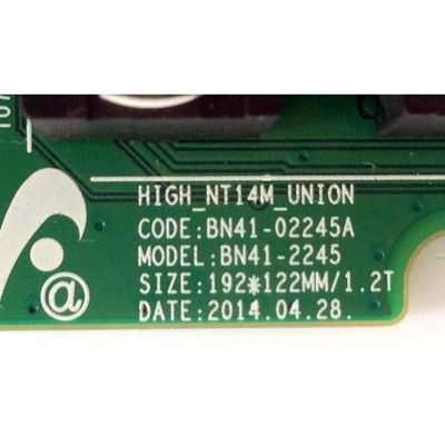 MAIN PARA TV SAMSUNG NUMERO DE PARTE BN94-09127A / BN41-02245A / BN97-09529T / PARTE SUSTITUTA SKU 13439 / NUMERO DE PARTE BN94-00005U / PANEL CY-DF600CGSV6H / MODELOS UN60J6200AFXZA EA03 / UN60J6200AFXZA NS02 - Imagen 3